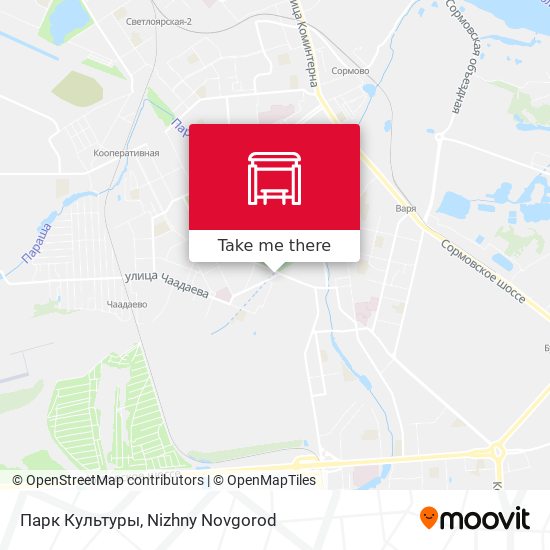 Парк Культуры map