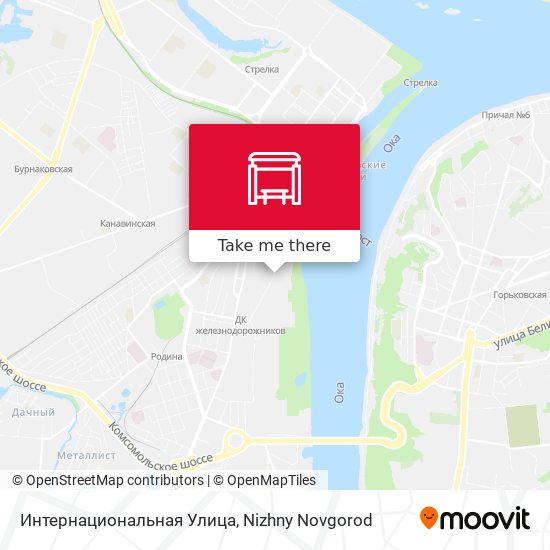 Интернациональная Улица map