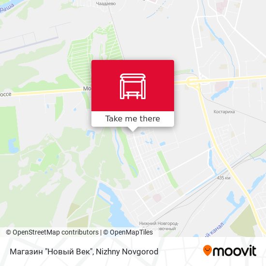 Магазин "Новый Век" map