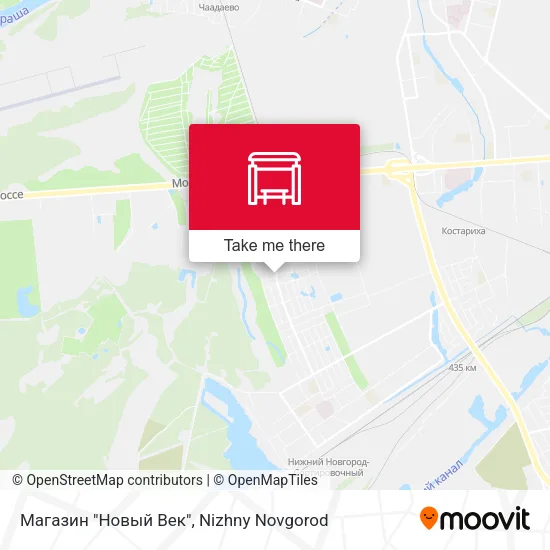 Магазин "Новый Век" map