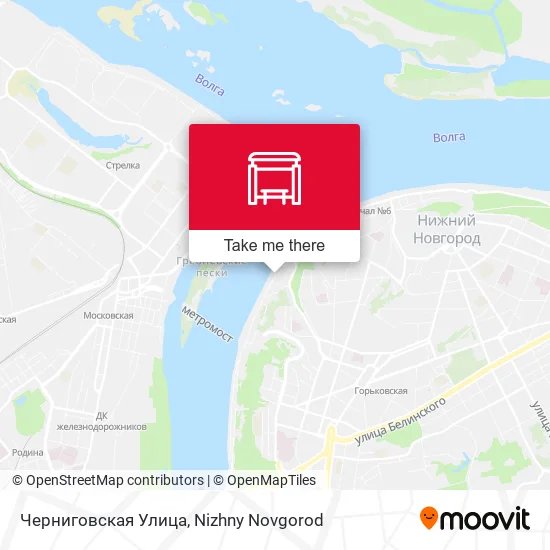 Черниговская Улица map