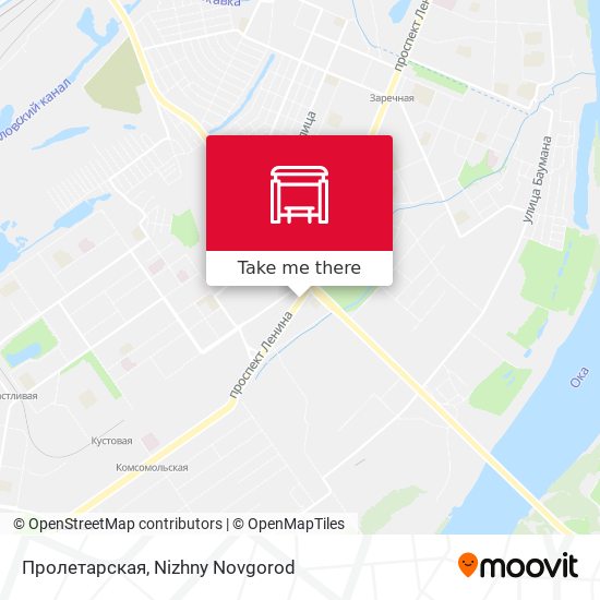 Пролетарская map