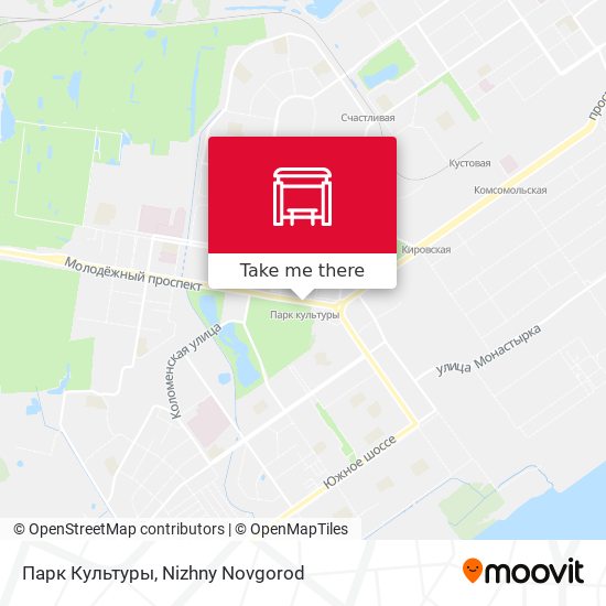 Парк Культуры map