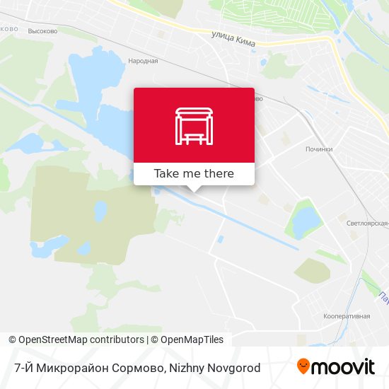 7-Й Микрорайон Сормово map