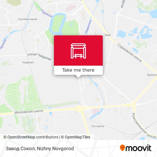 Завод Сокол map