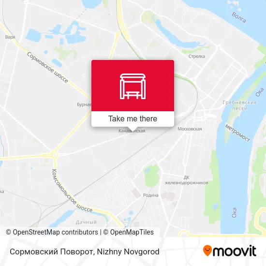 Сормовский Поворот map