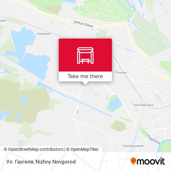 Ул. Гаугеля map