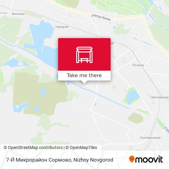 7-Й Микрорайон Сормово map