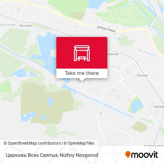 Церковь Всех Святых map