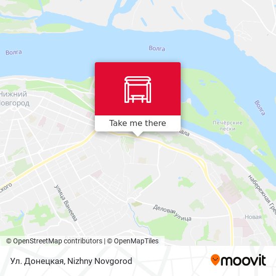 Ул. Донецкая map