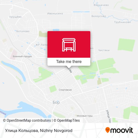 Улица Кольцова map