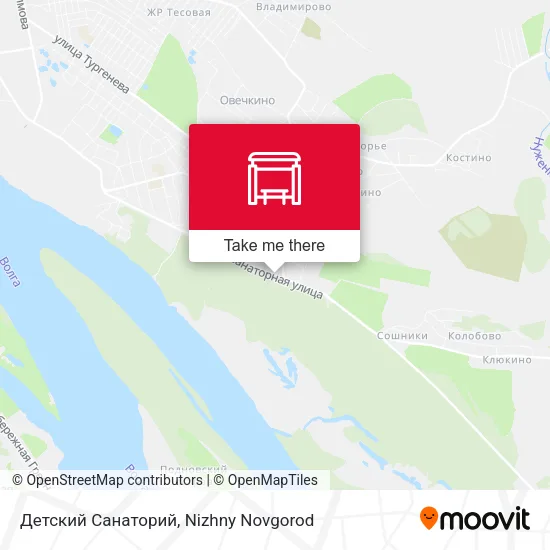 Детский Санаторий map