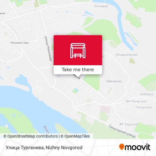Улица Тургенева map