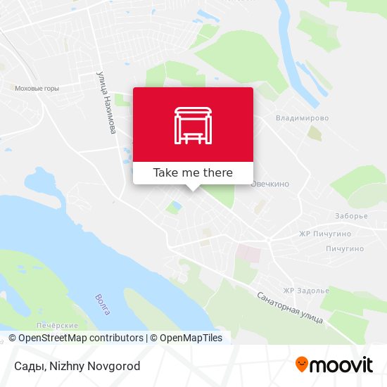 Сады map