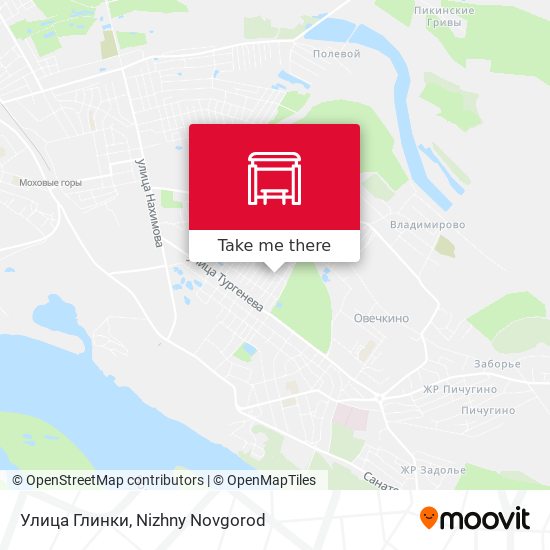 Улица Глинки map