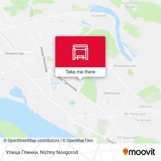 Улица Глинки map