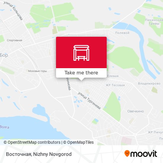 Восточная map