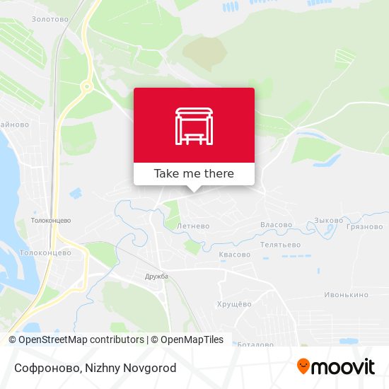 Софроново map