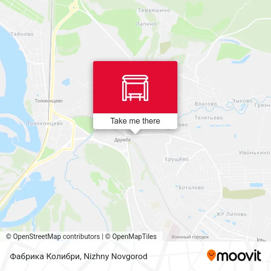 Фабрика Колибри map