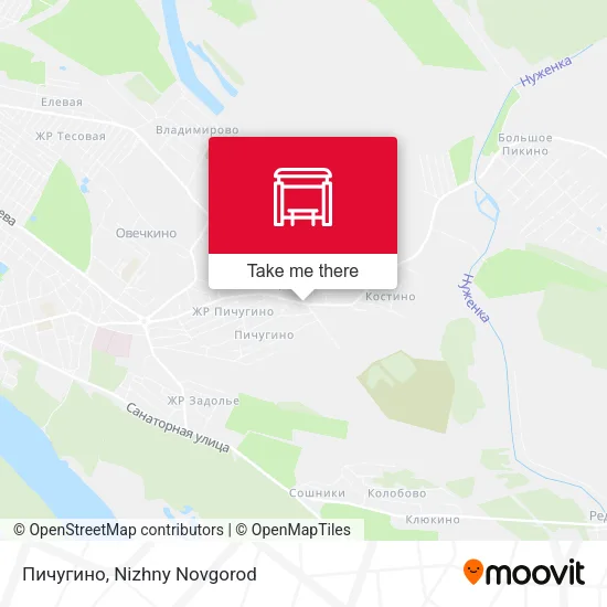 Пичугино map