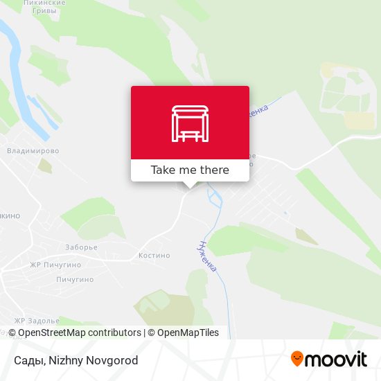 Сады map