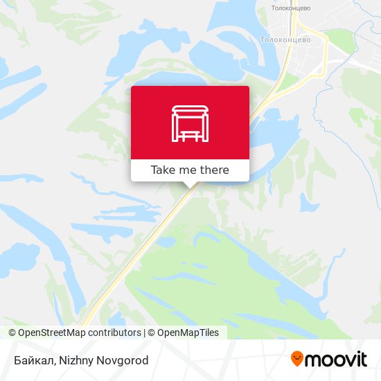 Байкал map