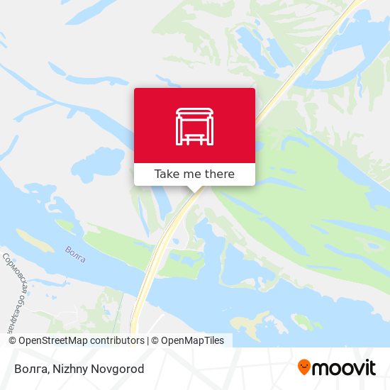 Волга map