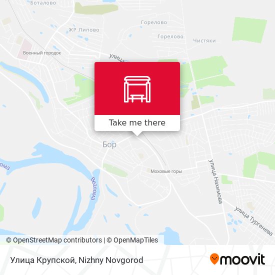 Улица Крупской map