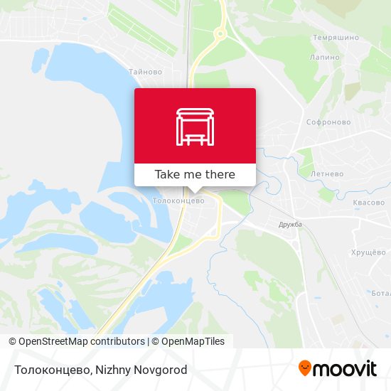 Толоконцево map
