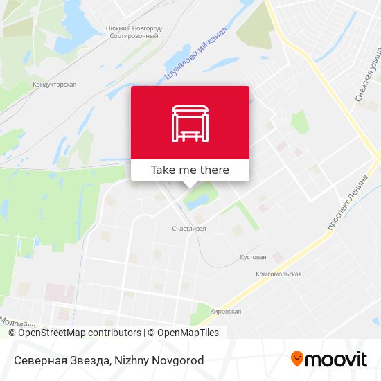 Северная Звезда map