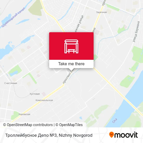 Троллейбусное Депо №3 map