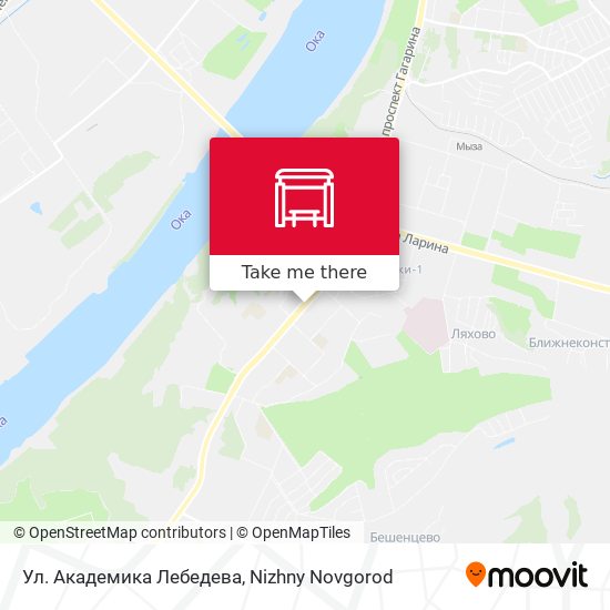 Ул. Академика Лебедева map