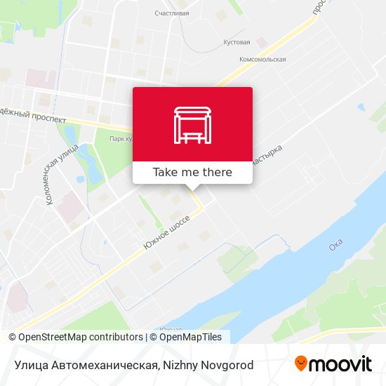 Улица Автомеханическая map