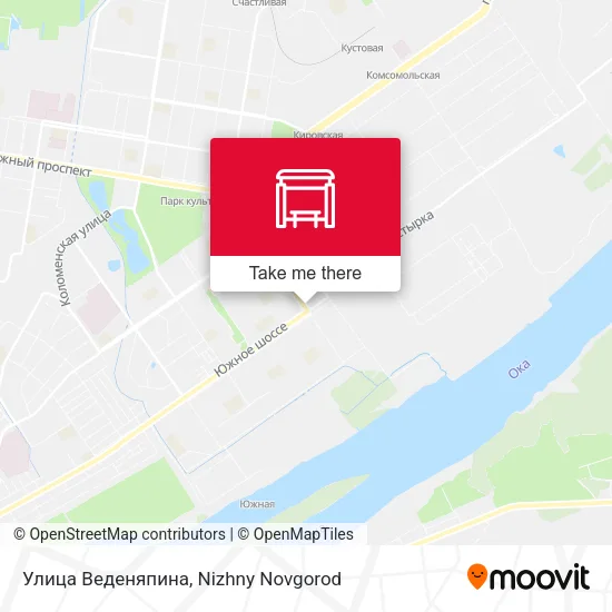 Улица Веденяпина map
