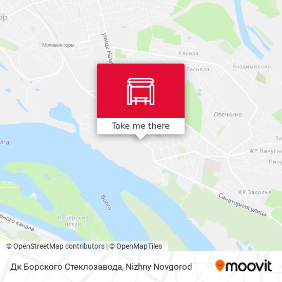 Дк Борского Стеклозавода map