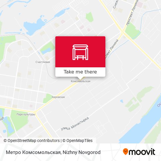 Метро Комсомольская map
