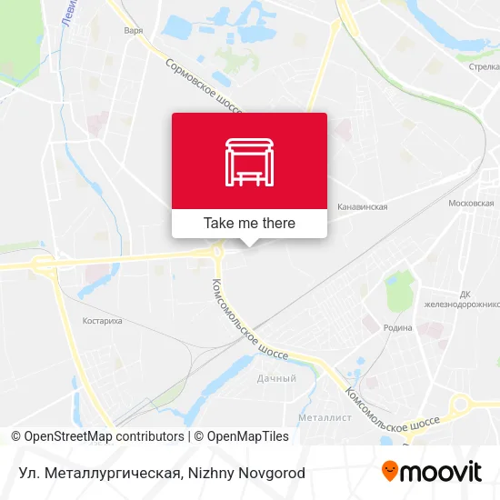 Ул. Металлургическая map