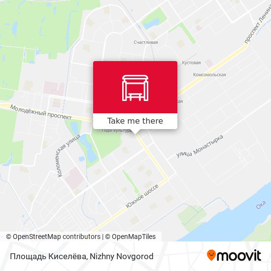 Площадь Киселёва map