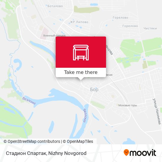 Стадион Спартак map