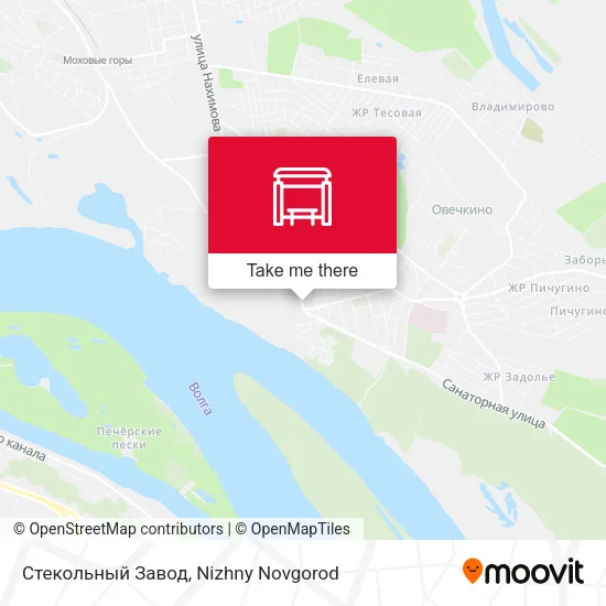 Стекольный Завод map