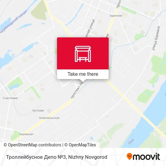 Троллейбусное Депо №3 map
