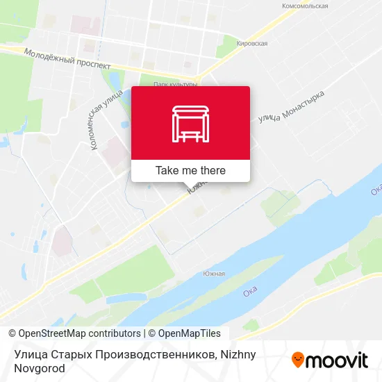Улица Старых Производственников map
