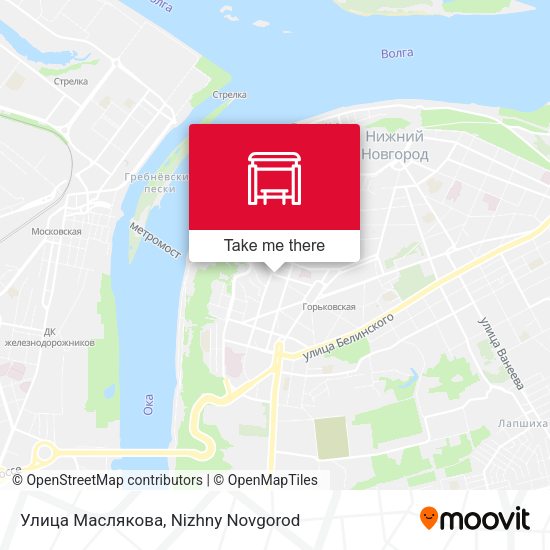 Улица Маслякова map