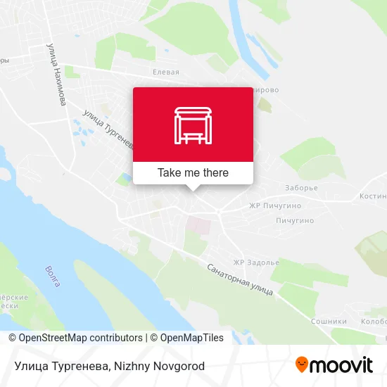 Улица Тургенева map