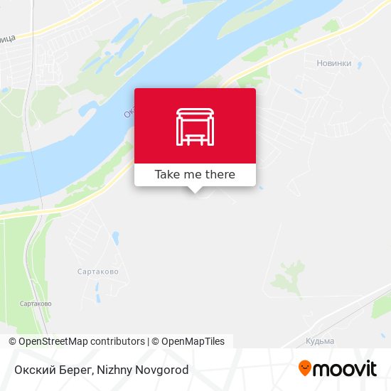 Окский Берег map