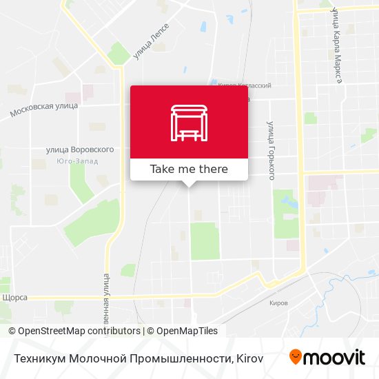 Техникум Молочной Промышленности map