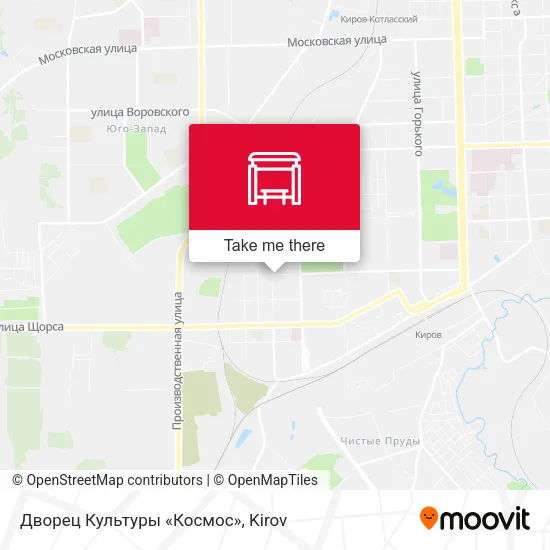 Дворец Культуры «Космос» map