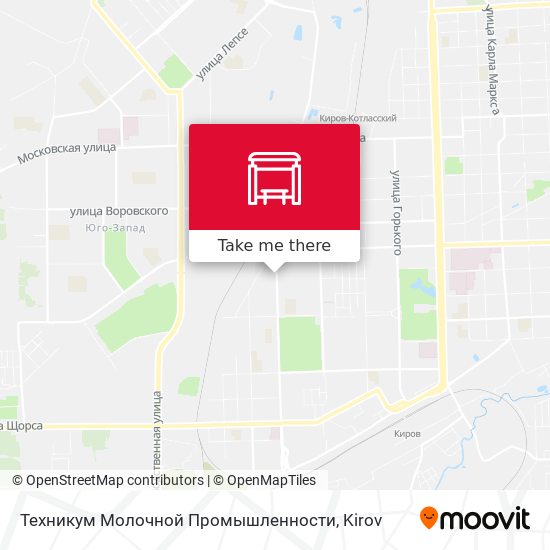 Техникум Молочной Промышленности map