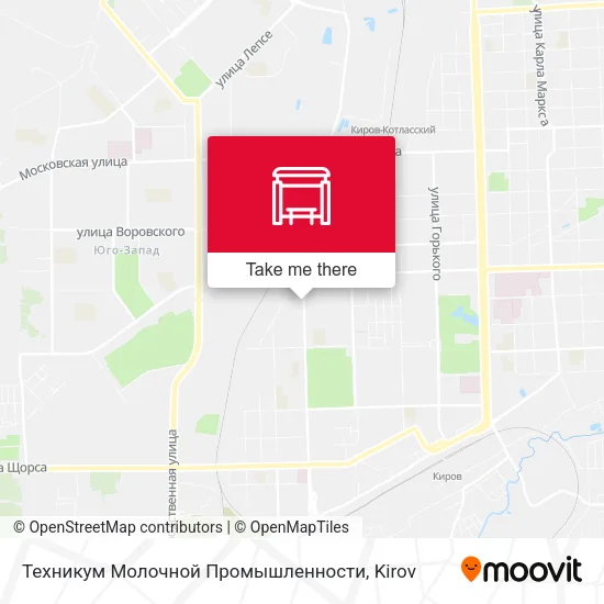 Техникум Молочной Промышленности map