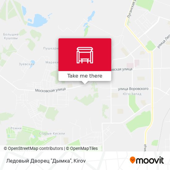 Ледовый Дворец "Дымка" map